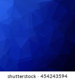blue polygonal mosaic... | Shutterstock .eps vector #454243594