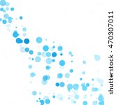 bubbles circle dots unique blue ... | Shutterstock .eps vector #470307011
