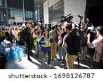 Small photo of HONG KONG,Central,2019NOV25,in military thug tyranny dictatorship failed state,gangster police destroy city & violence action,many international media come & report the worst horrible situation