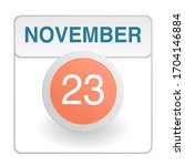 design calendar icon in trendy... | Shutterstock .eps vector #1704146884