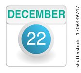 design calendar icon in trendy... | Shutterstock .eps vector #1706449747