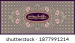 wedding invitation card... | Shutterstock .eps vector #1877991214