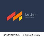 letter m logo icon design... | Shutterstock .eps vector #1681352137