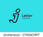 letter j logo icon design... | Shutterstock .eps vector #1740467897