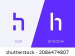 set of letter h minimal logo... | Shutterstock .eps vector #2086474807