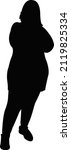 a woman standing body... | Shutterstock .eps vector #2119825334