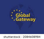 Global Gateway - European union new strategy. Global Gateway vector illustration.