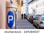 Machine Parking On A City Street