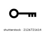key icon   symbol isolated.... | Shutterstock .eps vector #2126721614