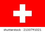 flag switzerland  vector swiss... | Shutterstock .eps vector #2133791021