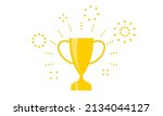 trophy cup  award  champion ... | Shutterstock .eps vector #2134044127