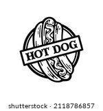 hot dog bread sausage mustard... | Shutterstock .eps vector #2118786857