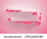 3d render frame surface... | Shutterstock . vector #1901640184