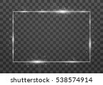 Vector Shining Frame With...