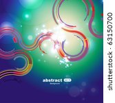 abstract technology circles | Shutterstock .eps vector #63150700
