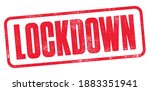 lockdown stamp with detailed... | Shutterstock .eps vector #1883351941