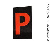 letter p magazine cut out font  ... | Shutterstock . vector #2159464727