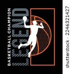 Basketball  Sports Graphic T...