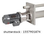 centrifugal barrel pump with ac ... | Shutterstock . vector #1557901874