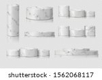 white blank cylinder marble... | Shutterstock .eps vector #1562068117
