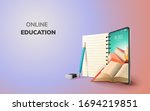 digital online education... | Shutterstock .eps vector #1694219851