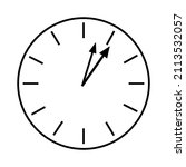  clock icon in simple style.... | Shutterstock .eps vector #2113532057