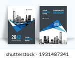 corporate book cover design... | Shutterstock .eps vector #1931487341