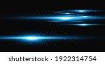 blue horizontal lens flares... | Shutterstock .eps vector #1922314754