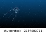 on the left is the satellite... | Shutterstock .eps vector #2159683711