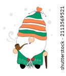 happy patrick's day with cute... | Shutterstock .eps vector #2113569521