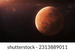 Small photo of Mars - Surface of the red planet