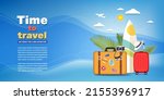 travel concept vector... | Shutterstock .eps vector #2155396917