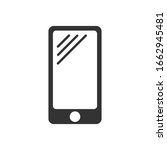 smartphone icon vector symbol... | Shutterstock .eps vector #1662945481