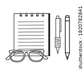 Notepad Clipart Black And White Free Vectors 3778 Downloads Found At Vectorportal