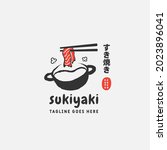 Sukiyaki And Shabu Logo Design...