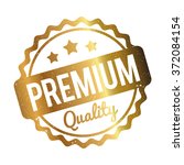 premium quality rubber stamp... | Shutterstock .eps vector #372084154