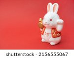 Symbol of the Chinese New Year of the rabbit. Happy New Year. Happy New Year Chinese Rabbit 2023