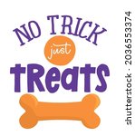 no tick just treats   words... | Shutterstock .eps vector #2036553374