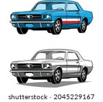 American Classic Muscle Cars...