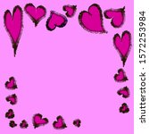 vector illustration  valentines ... | Shutterstock .eps vector #1572253984