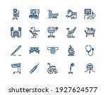 medical examination equipment... | Shutterstock .eps vector #1927624577