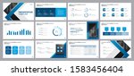 business presentation... | Shutterstock .eps vector #1583456404