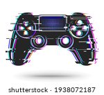 game controller  gamepad with... | Shutterstock .eps vector #1938072187