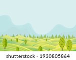 beautiful rural landscape ... | Shutterstock .eps vector #1930805864