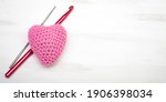 Crochet Amigurumi   Pink Heart...