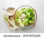 Caesar Salad. Step By Step...