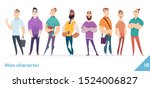 people character design... | Shutterstock .eps vector #1524006827