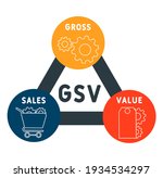 Gsv   Gross Sales Value Acronym....