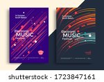 electronic music festival... | Shutterstock .eps vector #1723847161