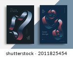 modern abstract covers set.... | Shutterstock .eps vector #2011825454